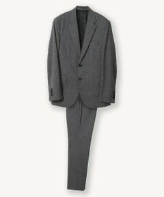 MEN'S BIGI / メンズビギ セットアップ | ウールメランジ千鳥格子スーツ＜セットアップ＞
