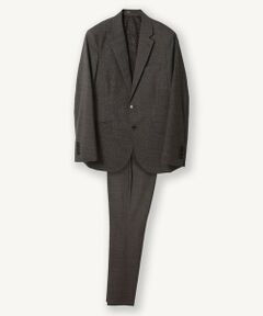 MEN'S BIGI / メンズビギ セットアップ | ウールメランジ千鳥格子スーツ＜セットアップ＞