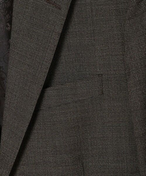 MEN'S BIGI / メンズビギ セットアップ | ウールメランジ千鳥格子スーツ＜セットアップ＞ | 詳細16
