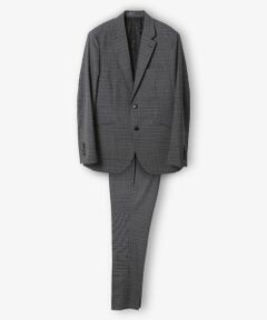 MEN'S BIGI / メンズビギ セットアップ | ウールメランジグレンチェックスーツ＜セットアップ＞