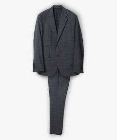 MEN'S BIGI / メンズビギ セットアップ | ウールメランジグレンチェックスーツ＜セットアップ＞