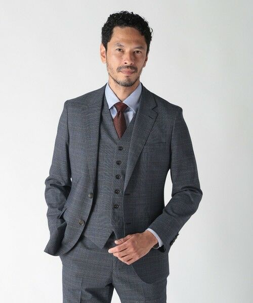 MEN'S BIGI / メンズビギ セットアップ | ウールメランジグレンチェックスーツ＜セットアップ＞ | 詳細2