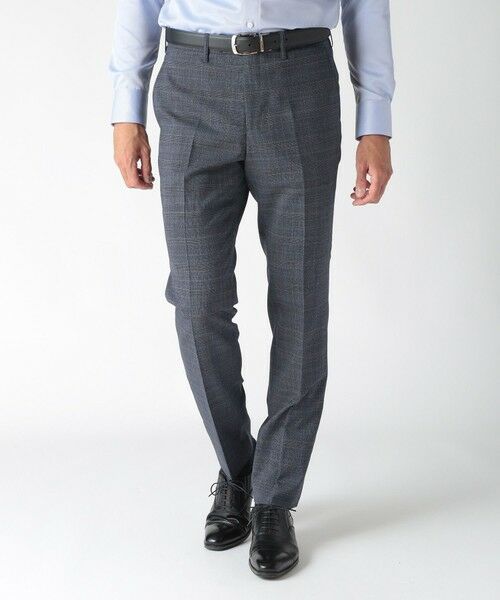 MEN'S BIGI / メンズビギ セットアップ | ウールメランジグレンチェックスーツ＜セットアップ＞ | 詳細21