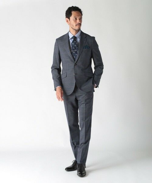 MEN'S BIGI / メンズビギ セットアップ | ウールメランジグレンチェックスーツ＜セットアップ＞ | 詳細22