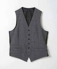 MEN'S BIGI / メンズビギ ベスト | ウールメランジ千鳥格子ベスト＜セットアップ＞