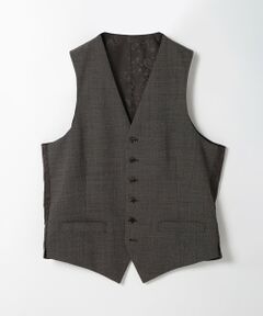 MEN'S BIGI / メンズビギ ベスト | ウールメランジ千鳥格子ベスト＜セットアップ＞