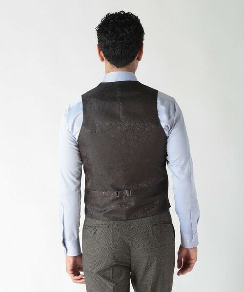 MEN'S BIGI / メンズビギ ベスト | ウールメランジ千鳥格子ベスト＜セットアップ＞ | 詳細7