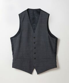 MEN'S BIGI / メンズビギ ベスト | ウールメランジグレンチェックベスト＜セットアップ＞