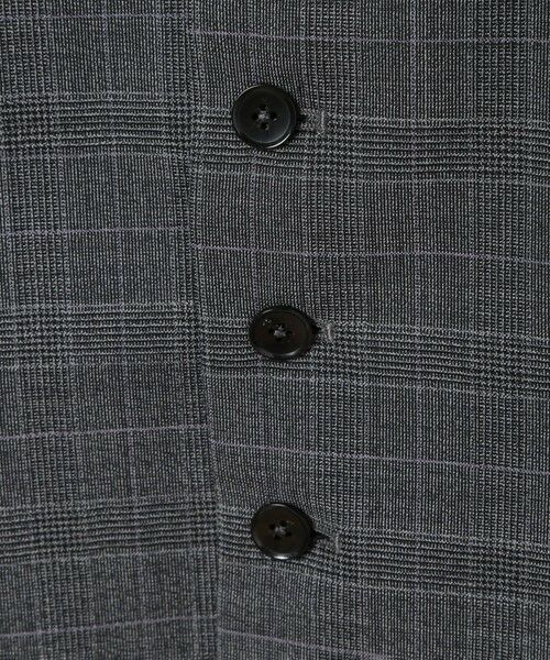 MEN'S BIGI / メンズビギ ベスト | ウールメランジグレンチェックベスト＜セットアップ＞ | 詳細4