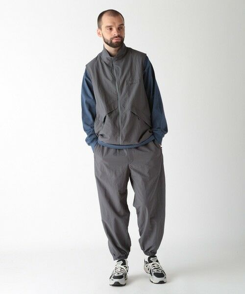 MEN'S BIGI / メンズビギ ベスト | ナイロンタスランタフタベスト | 詳細1