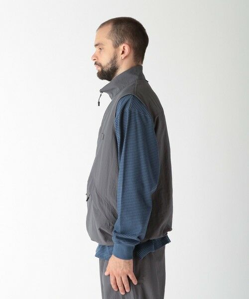 MEN'S BIGI / メンズビギ ベスト | ナイロンタスランタフタベスト | 詳細2