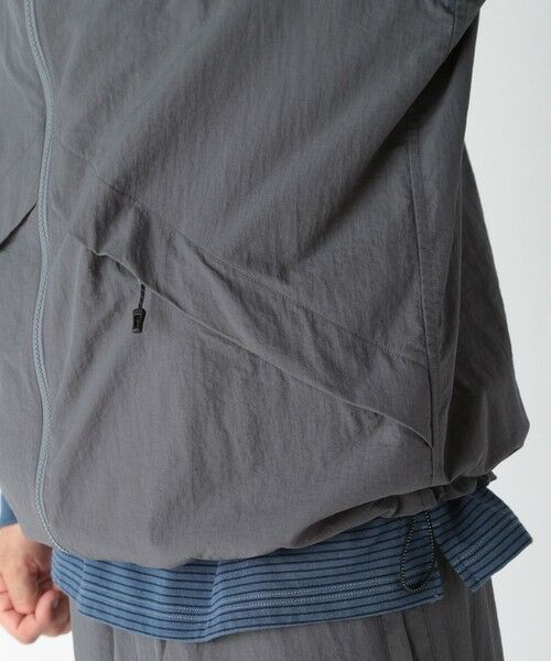 MEN'S BIGI / メンズビギ ベスト | ナイロンタスランタフタベスト | 詳細4