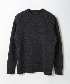 MEN'S BIGI / メンズビギ ニット・セーター | 7G撚糸モールガータークルーネックニット