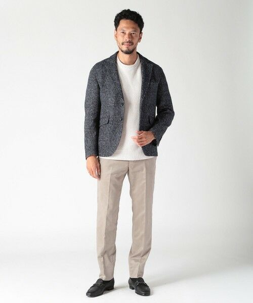 MEN'S BIGI / メンズビギ ニット・セーター | 7G撚糸モールガータークルーネックニット | 詳細6