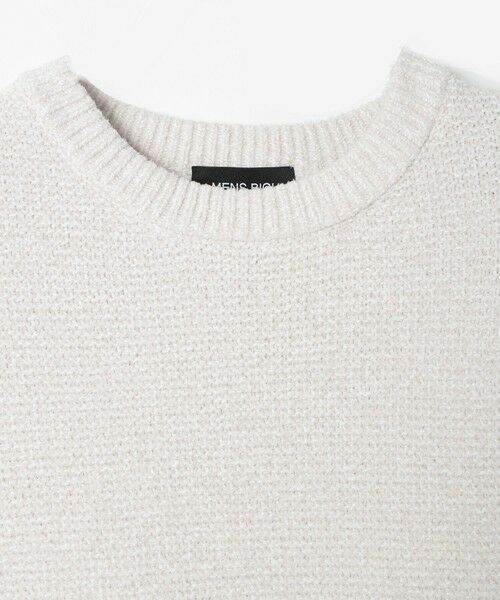 MEN'S BIGI / メンズビギ ニット・セーター | 7G撚糸モールガータークルーネックニット | 詳細7