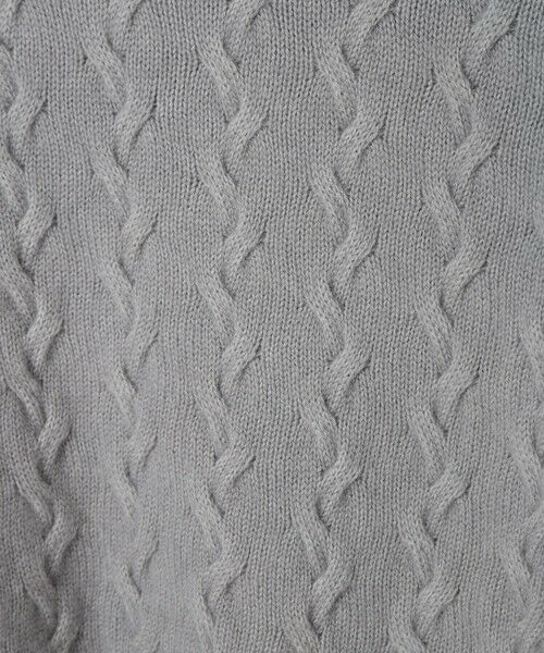 MEN'S BIGI / メンズビギ ニット・セーター | 5G スノー加工ケーブルクルーニット | 詳細11