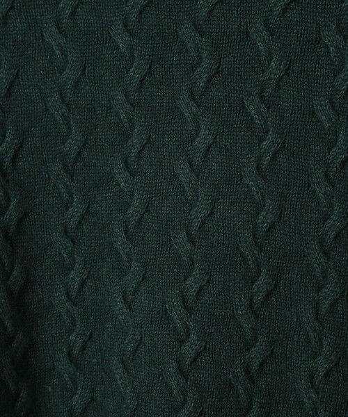 MEN'S BIGI / メンズビギ ニット・セーター | 5G スノー加工ケーブルクルーニット | 詳細22
