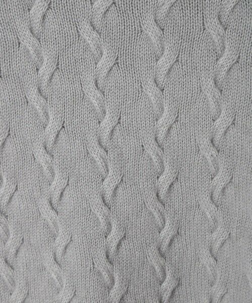 MEN'S BIGI / メンズビギ ニット・セーター | 5ゲージスノー加工ケーブルタートルネックセーター | 詳細9