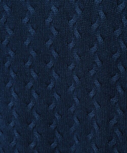 MEN'S BIGI / メンズビギ ニット・セーター | 5ゲージスノー加工ケーブルタートルネックセーター | 詳細16