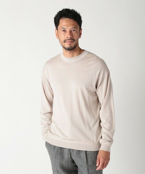 MEN'S BIGI / メンズビギ ニット・セーター | 16Gハイゲージクルーニットソー | 詳細1