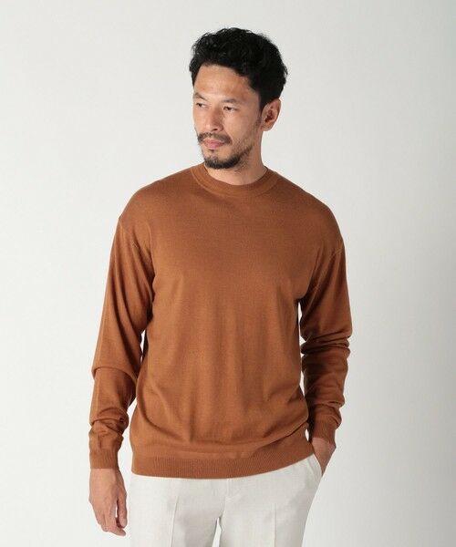 MEN'S BIGI / メンズビギ ニット・セーター | 16Gハイゲージクルーニットソー | 詳細15