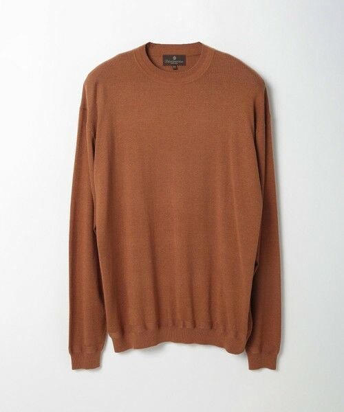 MEN'S BIGI / メンズビギ ニット・セーター | 16Gハイゲージクルーニットソー（ブラウン）
