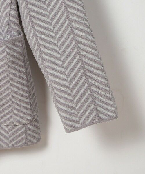 MEN'S BIGI / メンズビギ テーラードジャケット | ヘリンボーンニットジャケット | 詳細7