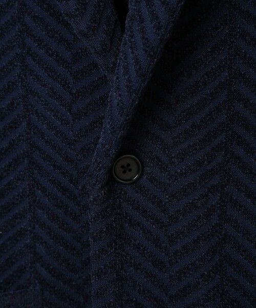 MEN'S BIGI / メンズビギ テーラードジャケット | ヘリンボーンニットジャケット | 詳細18