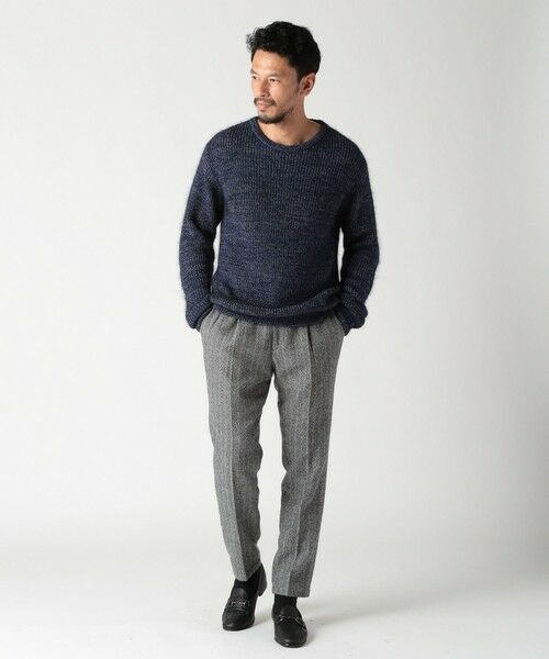 MEN'S BIGI / メンズビギ ニット・セーター | キッドモヘアクルーネックニット | 詳細5