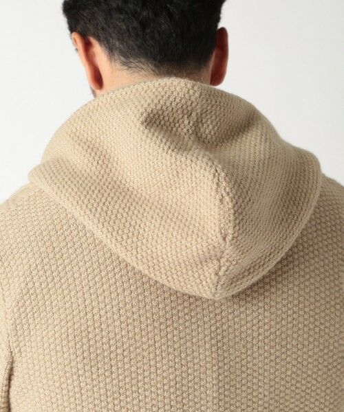 MEN'S BIGI / メンズビギ ニット・セーター | ケーブルニットパーカー | 詳細10
