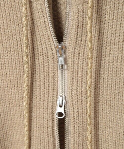 MEN'S BIGI / メンズビギ ニット・セーター | ケーブルニットパーカー | 詳細14