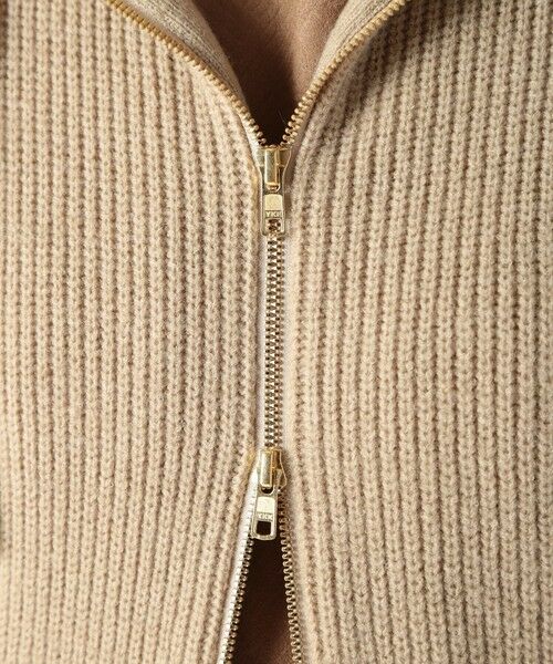 MEN'S BIGI / メンズビギ ニット・セーター | ケーブルニットパーカー | 詳細7