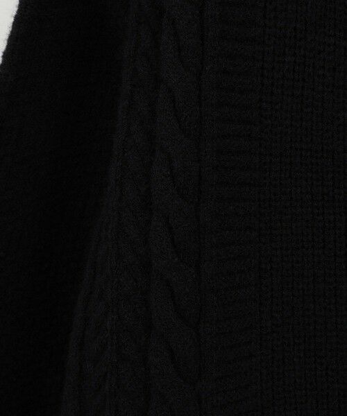 MEN'S BIGI / メンズビギ ニット・セーター | ケーブルニットパーカー | 詳細18