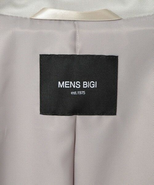 MEN'S BIGI / メンズビギ レザーブルゾン・ジャケット | スタンドカラーシングルライダース レザージャケット | 詳細7