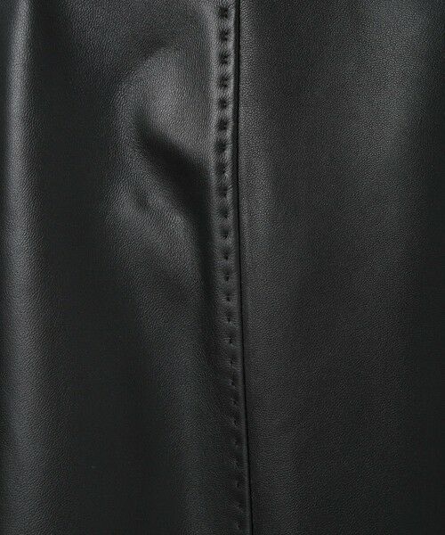MEN'S BIGI / メンズビギ レザーブルゾン・ジャケット | スタンドカラーシングルライダース レザージャケット | 詳細17