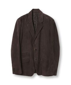 MEN'S BIGI / メンズビギ テーラードジャケット | シープレザーテーラードジャケット