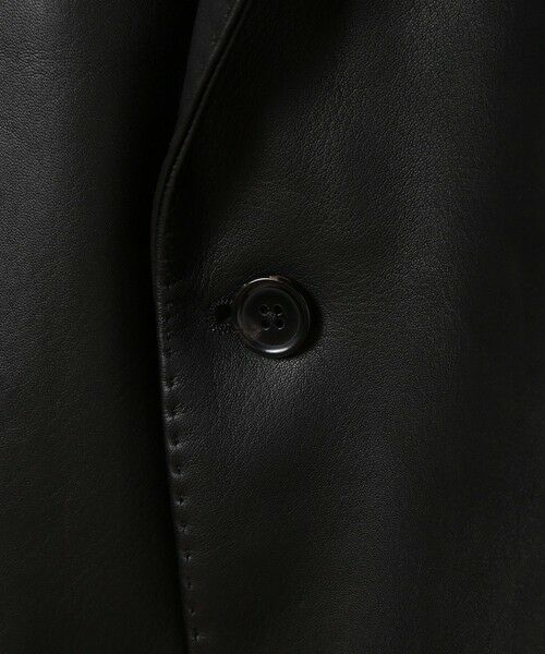 MEN'S BIGI / メンズビギ テーラードジャケット | シープレザーテーラードジャケット | 詳細10