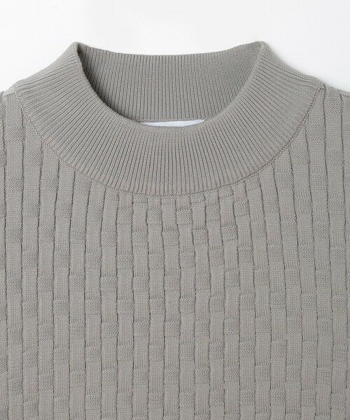 MEN'S BIGI / メンズビギ Tシャツ | ニットコンビモックネックカットソー | 詳細12