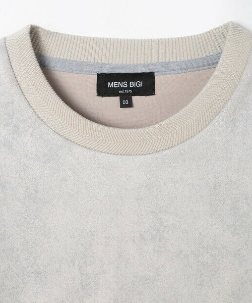 MEN'S BIGI / メンズビギ Tシャツ | ムラ柄プリントポンチカットソー | 詳細3