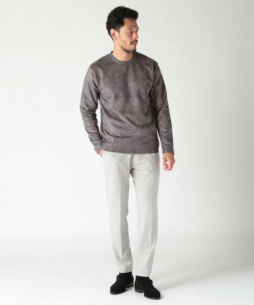 MEN'S BIGI / メンズビギ Tシャツ | ムラ柄プリントポンチカットソー | 詳細10