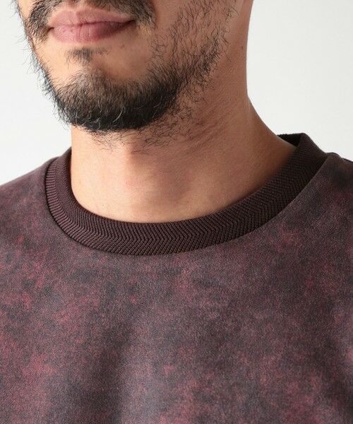 MEN'S BIGI / メンズビギ Tシャツ | ムラ柄プリントポンチカットソー | 詳細15