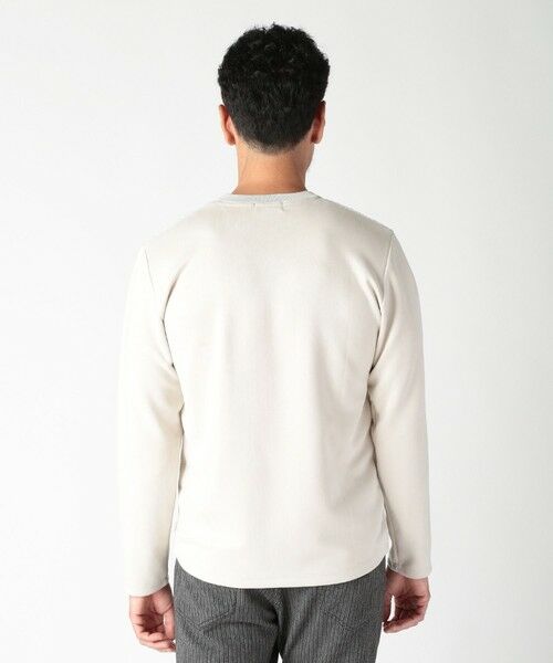 MEN'S BIGI / メンズビギ Tシャツ | ニット×フェイクスエードVネックカットソー | 詳細3