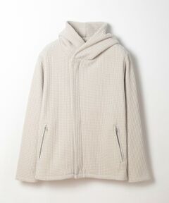 MEN'S BIGI / メンズビギ スウェット | ボリュームネック起毛ワッフルパーカー