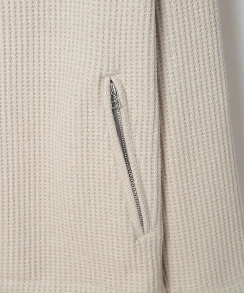 MEN'S BIGI / メンズビギ スウェット | ボリュームネック起毛ワッフルパーカー | 詳細12