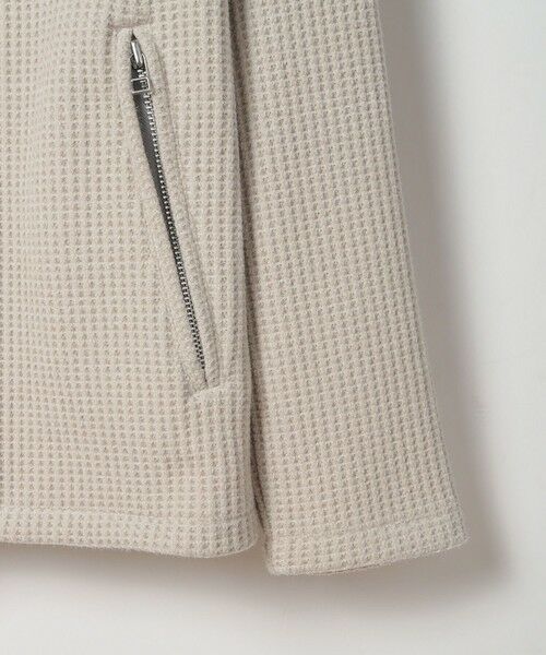 MEN'S BIGI / メンズビギ スウェット | ボリュームネック起毛ワッフルパーカー | 詳細13