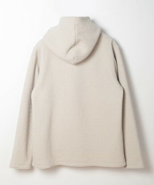 MEN'S BIGI / メンズビギ スウェット | ボリュームネック起毛ワッフルパーカー | 詳細14