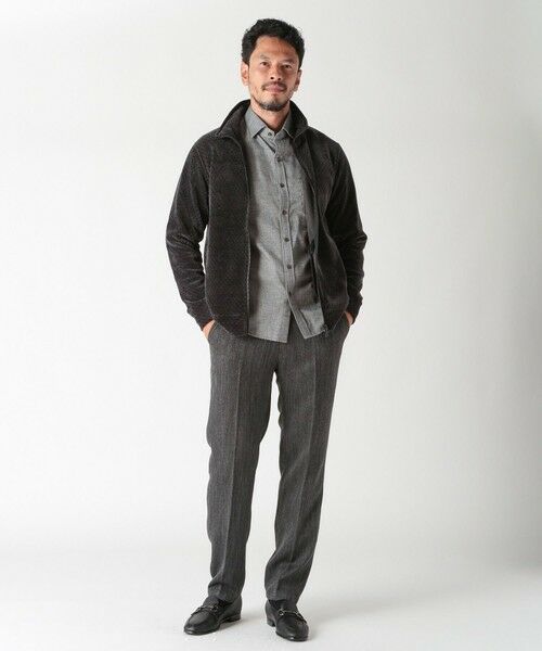 MEN'S BIGI / メンズビギ ブルゾン | スタンドジップモールジャカードブルゾン | 詳細2