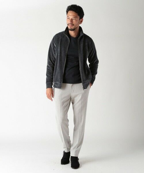 MEN'S BIGI / メンズビギ ブルゾン | スタンドジップモールジャカードブルゾン | 詳細5