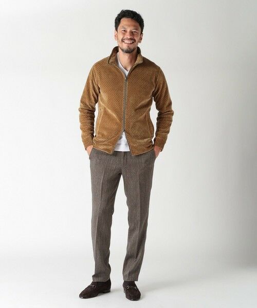 MEN'S BIGI / メンズビギ ブルゾン | スタンドジップモールジャカードブルゾン | 詳細15