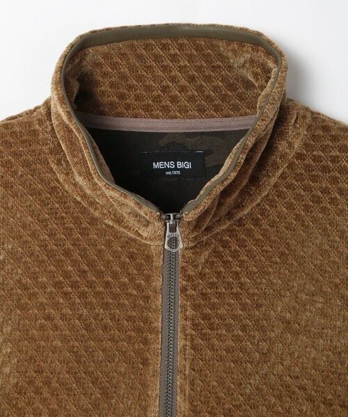 MEN'S BIGI / メンズビギ ブルゾン | スタンドジップモールジャカードブルゾン | 詳細16